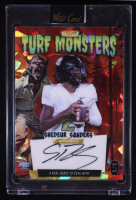 Shedeur Sanders 2024 Wild Card Haunted Hits Turf Monsters Wolfman #ATMWMSS #1/1 at PristineAuction.com