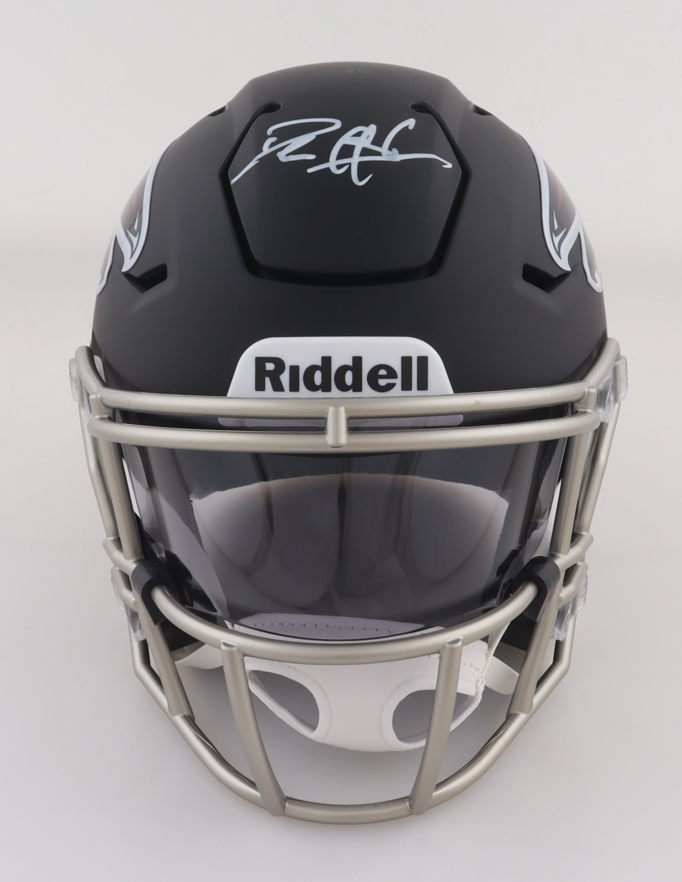 Deion Sanders Signed Falcons Mid-Size Speed Helmet with Visor (Beckett) at PristineAuction.com Deion Sanders Signed Falcons Mid-Size Speed Helmet with Visor (Beckett) at PristineAuction.com