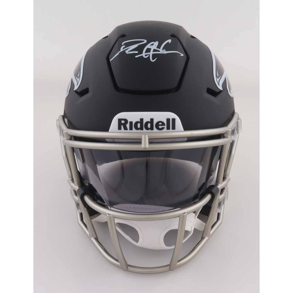 Deion Sanders Signed Falcons Mid-Size Speed Helmet with Visor (Beckett) at PristineAuction.com