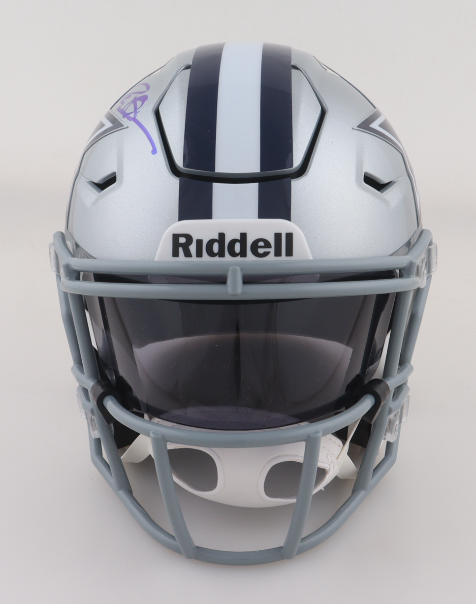 Deion Sanders Signed Cowboys Mid-Size Speed Helmet with Visor (Beckett) at PristineAuction.com Deion Sanders Signed Cowboys Mid-Size Speed Helmet with Visor (Beckett) at PristineAuction.com