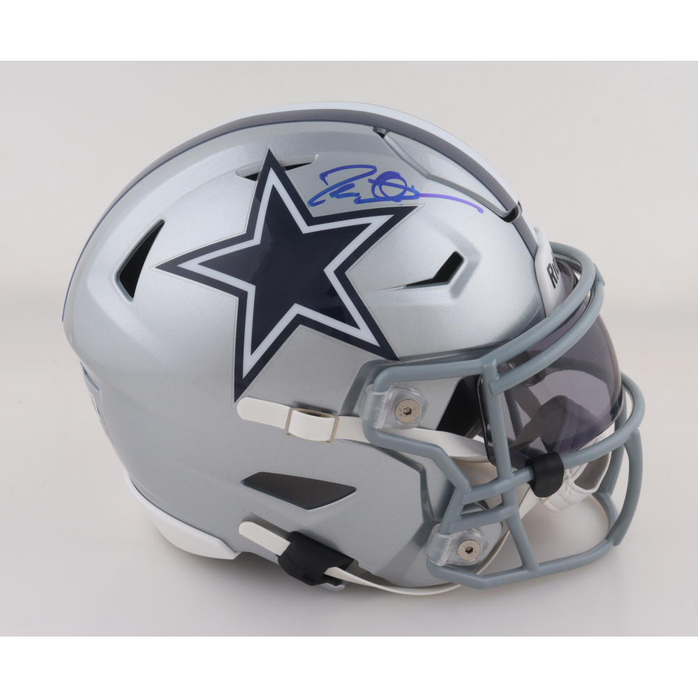 Deion Sanders Signed Cowboys Mid-Size Speed Helmet with Visor (Beckett) at PristineAuction.com