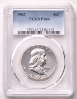 1962 Franklin Silver Half Dollar (PCGS Proof 66) at PristineAuction.com