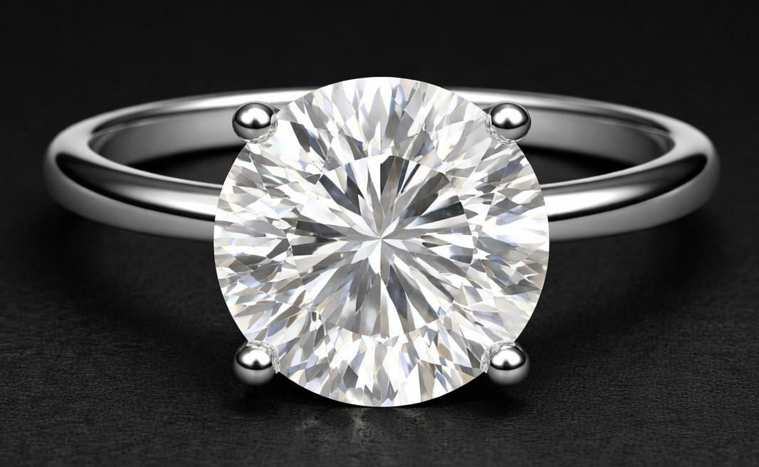 3.40 Carats Lab Grown Diamond Ring H, VS1 | $5,500 Estimated Retail Value (UGL & IGI Certs) | Brand New at PristineAuction.com 3.40 Carats Lab Grown Diamond Ring H, VS1 | $5,500 Estimated Retail Value (UGL & IGI Certs) | Brand New at PristineAuction.com