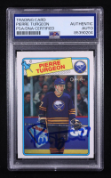 Pierre Turgeon Signed 1988 O-Pee-Chee #194 RC (PSA) at PristineAuction.com