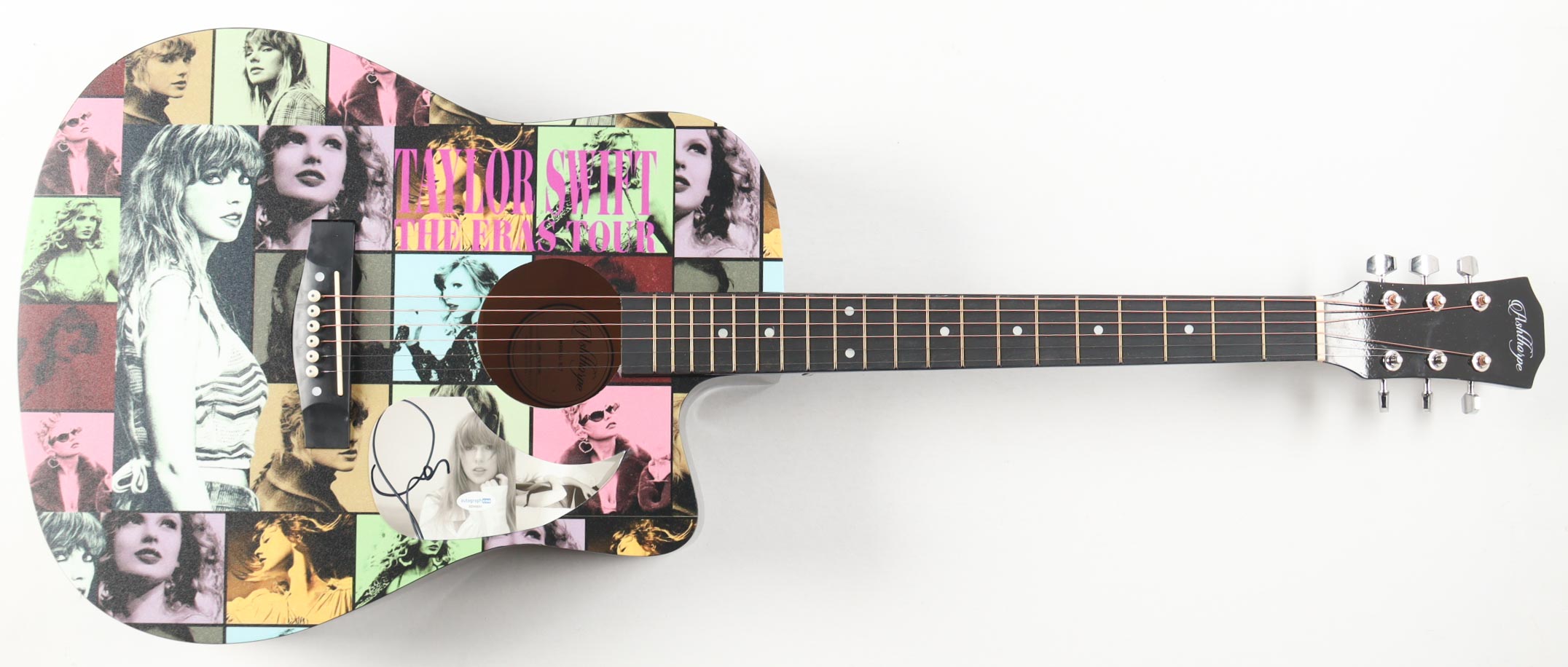 Taylor Swift Signed Guitar Custom Insert Pickguard (ACOA) at PristineAuction.com Taylor Swift Signed Guitar Custom Insert Pickguard (ACOA) at PristineAuction.com