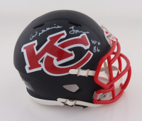 Willie Lanier Signed Chiefs AMP Alternate Speed Mini Helmet Inscribed "HOF 86" (PSA) at PristineAuction.com
