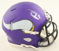 Patrick Peterson Signed Vikings Speed Mini Helmet (Beckett) at PristineAuction.com