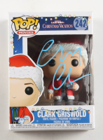 Chevy Chase Signed "National Lampoon's: Christmas Vacation" #242 Clark Griswold Funko Pop! Vinyl Figure (Beckett) at PristineAuction.com