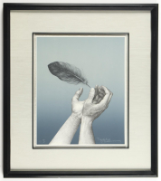 "Transcendance" by Frank Howell LE Custom Framed Lithograph at PristineAuction.com