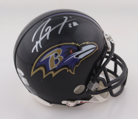 Ray Lewis Signed Ravens Mini Helmet (SportsMemorabilia.com) at PristineAuction.com