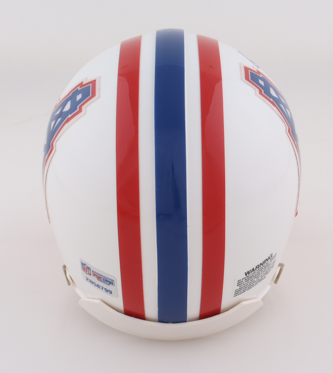 Bruce Matthews Signed Oilers Mini Helmet Inscribed "HOF 07" (PSA) at PristineAuction.com Bruce Matthews Signed Oilers Mini Helmet Inscribed "HOF 07" (PSA) at PristineAuction.com