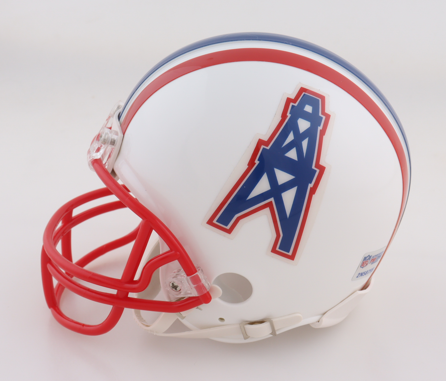 Bruce Matthews Signed Oilers Mini Helmet Inscribed "HOF 07" (PSA) at PristineAuction.com Bruce Matthews Signed Oilers Mini Helmet Inscribed "HOF 07" (PSA) at PristineAuction.com