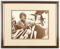 1961 Martin Luther King Jr. Custom Framed Photograph at PristineAuction.com