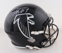 Michael Vick Signed Falcons Full-Size Speed Helmet (Beckett) at PristineAuction.com