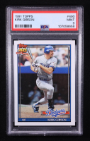 Kirk Gibson 1991 Topps #490 (PSA 9) at PristineAuction.com