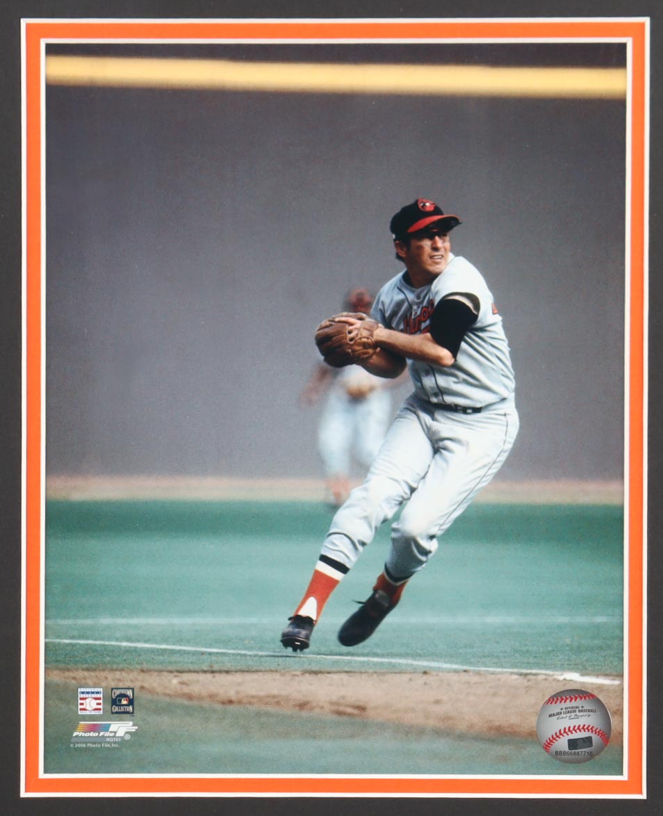 Brooks Robinson Signed Custom Framed Jersey Display with Photos Inscribed "HOF 1983" (JSA) at PristineAuction.com Brooks Robinson Signed Custom Framed Jersey Display with Photos Inscribed "HOF 1983" (JSA) at PristineAuction.com