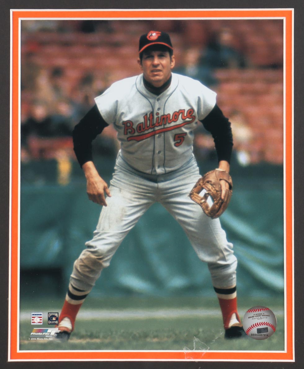 Brooks Robinson Signed Custom Framed Jersey Display with Photos Inscribed "HOF 1983" (JSA) at PristineAuction.com Brooks Robinson Signed Custom Framed Jersey Display with Photos Inscribed "HOF 1983" (JSA) at PristineAuction.com