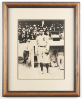 1913 Ty Cobb Yankees Custom Framed Photograph at PristineAuction.com