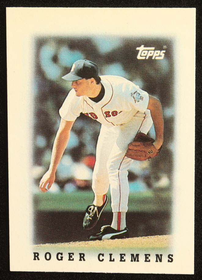 Roger Clemens 1988 Topps Mini Leaders #2 at PristineAuction.com Roger Clemens 1988 Topps Mini Leaders #2 at PristineAuction.com
