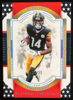 George Pickens 2023 Panini National Treasures Stars and Stripes #84 #04/13 at PristineAuction.com