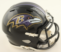Jamal Lewis Signed Ravens Speed Mini Helmet (Beckett) at PristineAuction.com