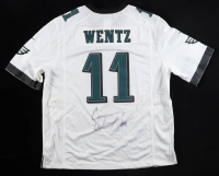 Carson Wentz Signed Eagles Nike Authentic Jersey Inscribed "AO1" (JSA) at PristineAuction.com