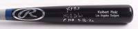 Keibert Ruiz Signed Rawlings Player Model Baseball Bat Inscribed "MLB Debut 1st HR 9-16-20" (Beckett) at PristineAuction.com