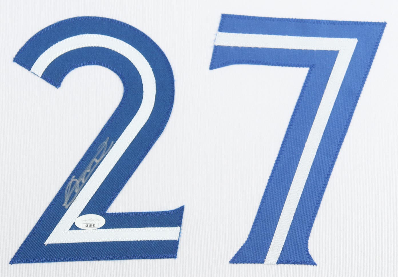 Vladimir Guerrero Jr. Signed Custom Framed Jersey Display (JSA) at PristineAuction.com Vladimir Guerrero Jr. Signed Custom Framed Jersey Display (JSA) at PristineAuction.com