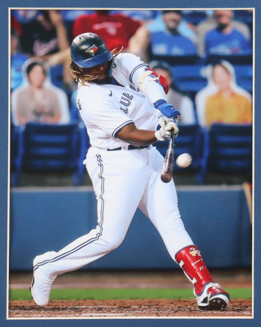 Vladimir Guerrero Jr. Signed Custom Framed Jersey Display (JSA) at PristineAuction.com Vladimir Guerrero Jr. Signed Custom Framed Jersey Display (JSA) at PristineAuction.com