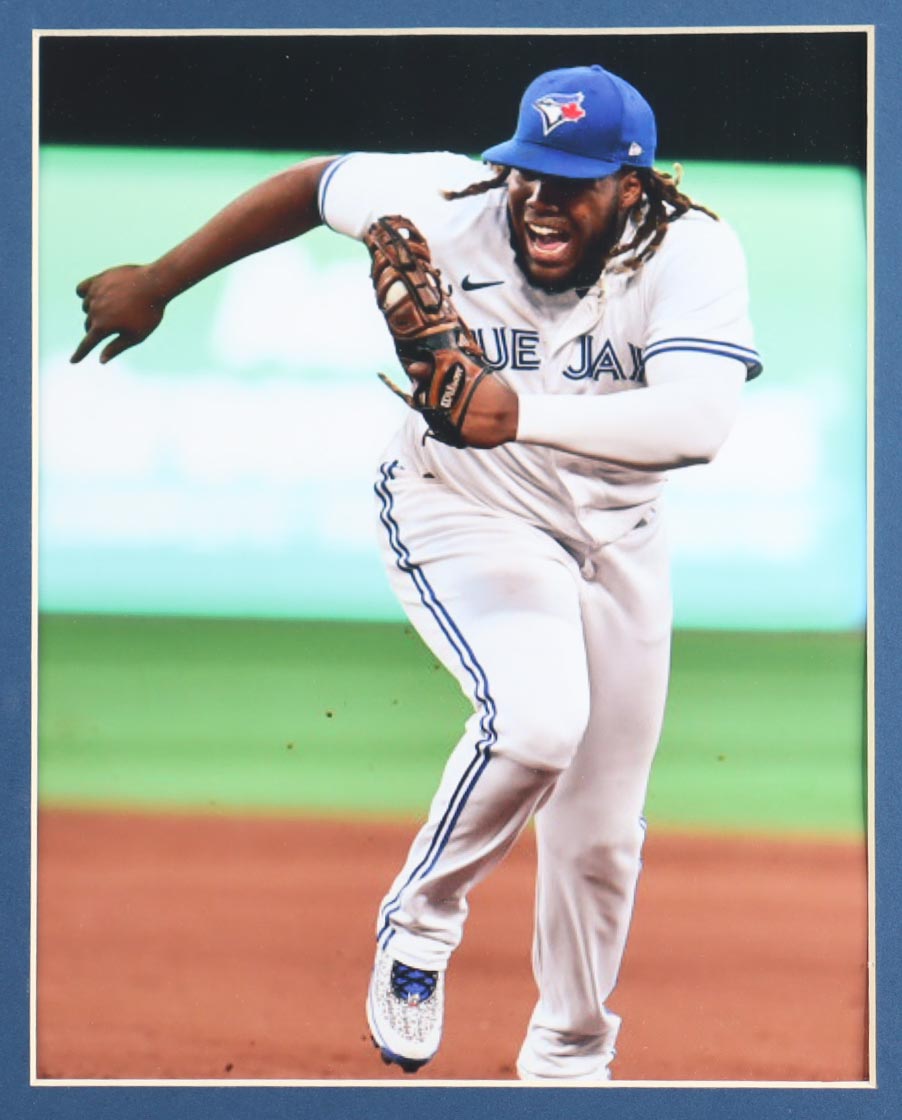 Vladimir Guerrero Jr. Signed Custom Framed Jersey Display (JSA) at PristineAuction.com Vladimir Guerrero Jr. Signed Custom Framed Jersey Display (JSA) at PristineAuction.com