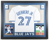 Vladimir Guerrero Jr. Signed Custom Framed Jersey Display (JSA) at PristineAuction.com