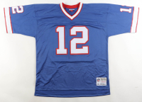 Jim Kelly Signed Bills Mitchell & Ness Authentic Jersey Inscribed "HOF 02" (JSA) at PristineAuction.com