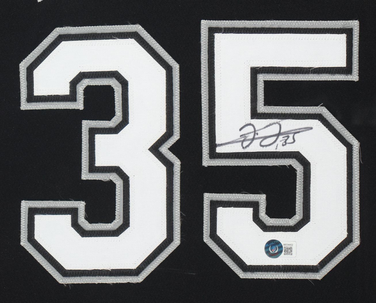 Frank Thomas Signed Custom Framed Jersey Display with Photos (Beckett) at PristineAuction.com Frank Thomas Signed Custom Framed Jersey Display with Photos (Beckett) at PristineAuction.com