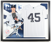 Gerrit Cole Signed Custom Framed Jersey Display (MLB & Fanatics) at PristineAuction.com