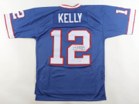 Jim Kelly Signed Bills Mitchell & Ness Authentic Jersey Inscribed "HOF 02" (JSA) at PristineAuction.com