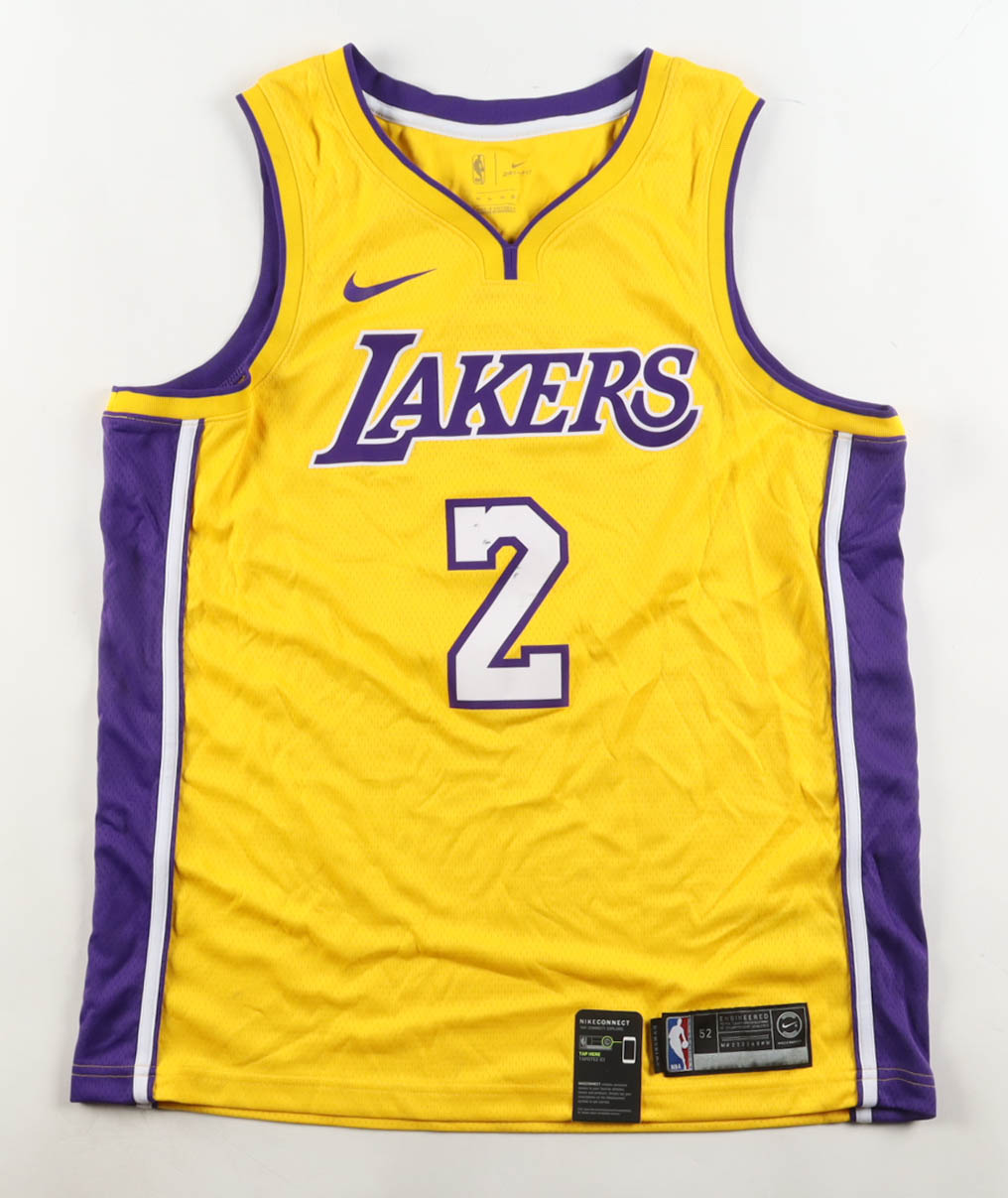 Lonzo Ball Signed Lakers Nike Authentic Jersey (JSA) at PristineAuction.com Lonzo Ball Signed Lakers Nike Authentic Jersey (JSA) at PristineAuction.com