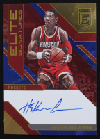 Hakeem Olajuwon 2023-24 Elite Elite Signatures Blue #19 #24/25 at PristineAuction.com