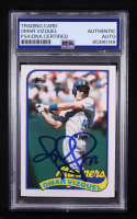 Omar Vizquel Signed 1989 Topps Traded #122T RC (PSA) at PristineAuction.com