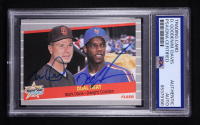 Dwight Gooden / Mark Davis Signed 1989 Fleer Superstar Specials #635 (PSA) at PristineAuction.com