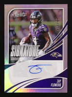 Zay Flowers 2025 Absolute Signature Standouts #7 #085/199 at PristineAuction.com