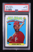 Ozzie Smith 1989 Topps #389 AS (PSA 8) at PristineAuction.com