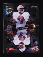 Warren Moon 2023 Wild Card 5 Card Draw Stacked Deck Black Rainbow #DKWM #1/1 at PristineAuction.com