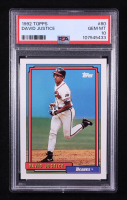 David Justice 1992 Topps #80 (PSA 9) at PristineAuction.com