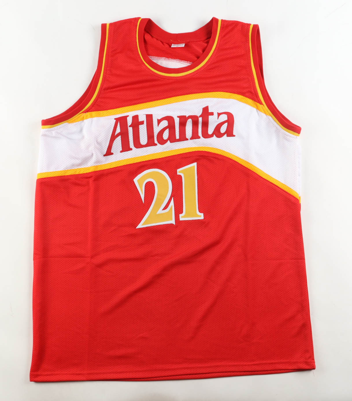 Dominique Wilkins Signed Jersey (PSA) at PristineAuction.com Dominique Wilkins Signed Jersey (PSA) at PristineAuction.com