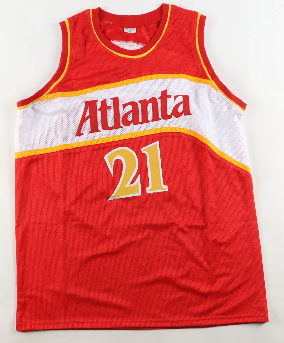 Dominique Wilkins Signed Jersey (PSA) at PristineAuction.com Dominique Wilkins Signed Jersey (PSA) at PristineAuction.com