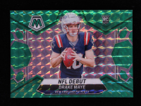 Drake Maye 2024 Panini Mosaic Mosaic Green #273 DEB RC at PristineAuction.com