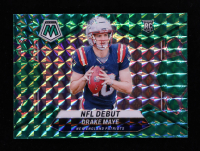Drake Maye 2024 Panini Mosaic Mosaic Green #273 DEB RC at PristineAuction.com