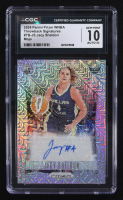 Jacy Sheldon 2024 Panini Prizm WNBA Throwback Signatures Prizms Mojo #7 #21/25 RC (CGC 10) at PristineAuction.com