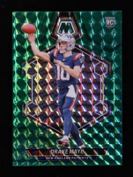 Drake Maye 2024 Panini Mosaic Mosaic Green #303 RC at PristineAuction.com