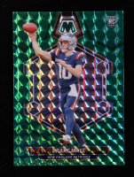 Drake Maye 2024 Panini Mosaic Mosaic Green #303 RC at PristineAuction.com